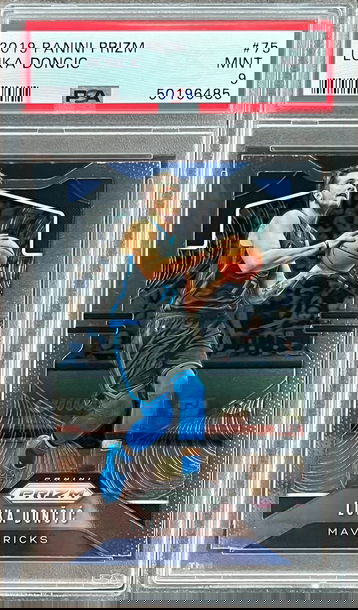 2019 Panini Prizm #75  Luka Doncic PSA 9