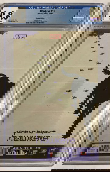 Hawkeye #11 2nd Second Print CGC 9.8 NM+ Lucky the PIZZA DOG 1st Solo Disney+