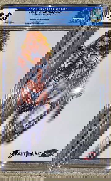 Katfight Vs. Notti & Nyce #1 CGC 9.8 NM/MINT Rare Sketch “Red Handed” Variant Tyndall Cover Low Print Make Offer