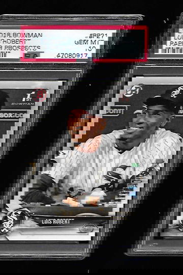 2018 Bowman Luis Roberts Paper Prospects