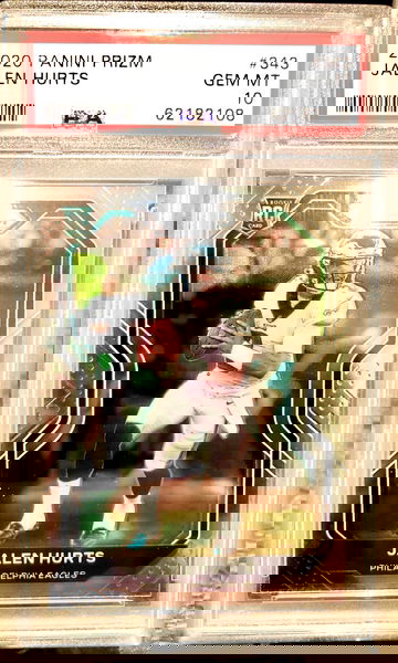 2020 Prizm Jalen Hurts RC Rookie 10 Gem Mint Eagles