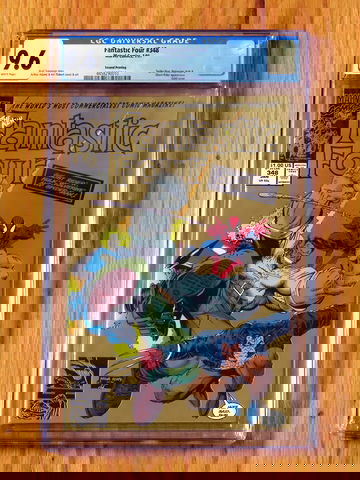 FANTASTIC FOUR #348 Second Printing CGC 9.6 NM+ WP 1991 2nd Ptg