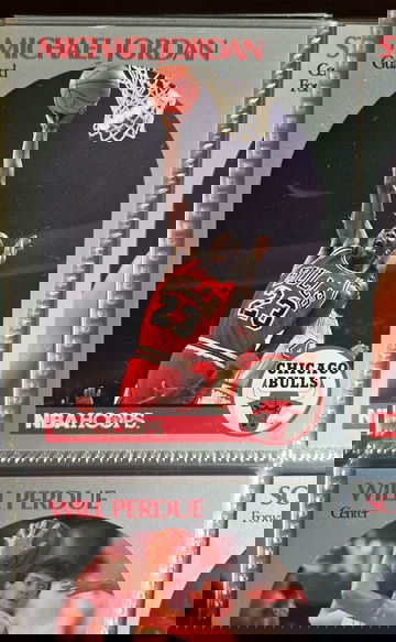 1990-91 Hoops Complete Set in binder