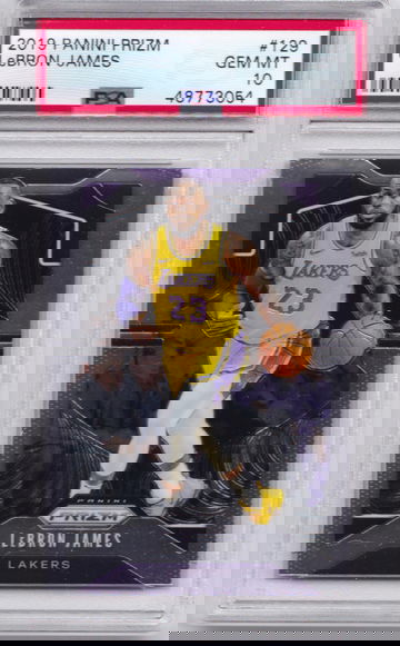 LeBron James 2019 Prizm PSA 10
