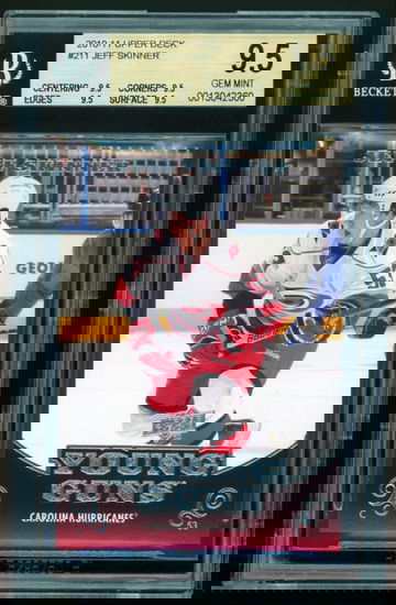 2010-11 Upper Deck Jeff Skinner BGS 9.5 Gem-Mint