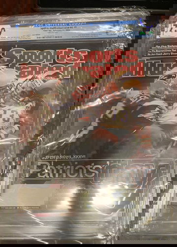 Sports Illustrated Volume 96 # 6 1st Tom Brady Super Bowl Win Cover !!!!!