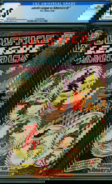 JUSTICE LEAGUE OF AMERICA #16, CGC 4.0 VG