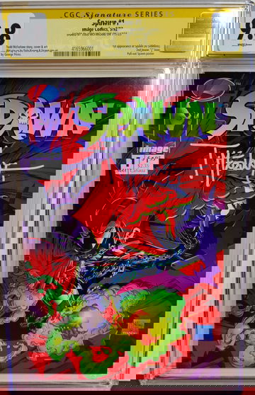 Spawn #1 - CGC 9.8 - Signed by Todd McFarlane - 1st Appearance of Spawn