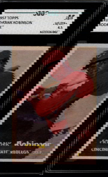 1957 Topps #35 Frank Robinson SGC 55 VG/EX+ 4.5