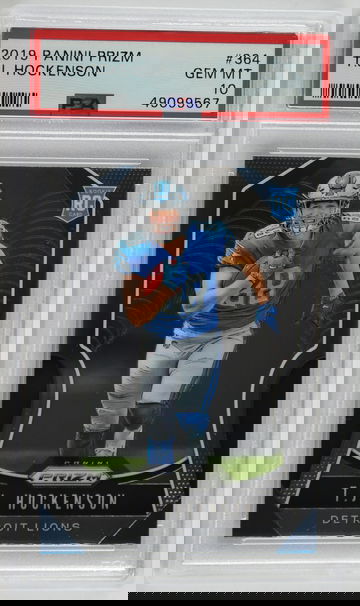 2019 Panini Prizm T.J. Hockenson PSA 10 #364