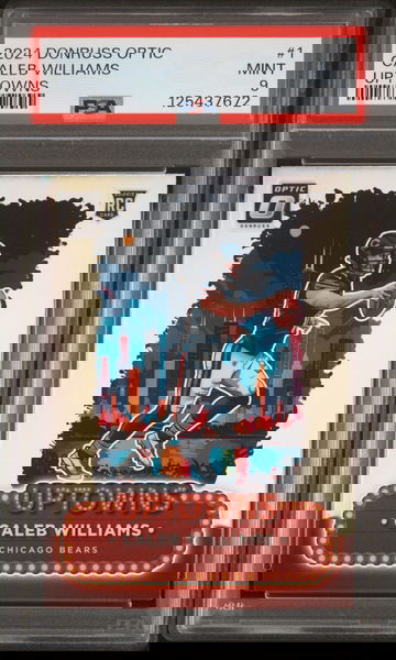 2024 Donruss Optic Uptowns Caleb Williams #1 PSA 9
