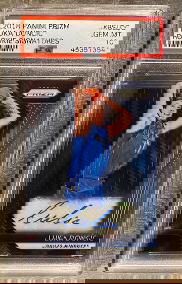 Luka Doncic 2018 Prizm Rookie Signatures 