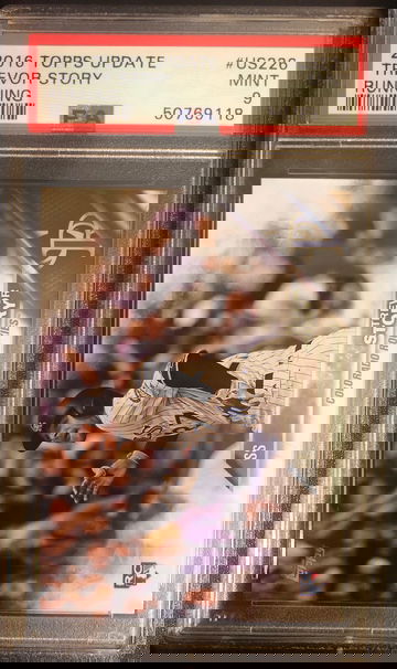 2016 Topps Update US226 Trevor Story RC Rookie PSA 9 Mint