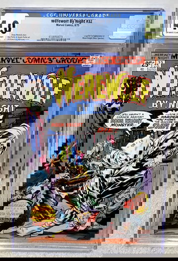 Werewolf by Night #32 (1975) CGC 4.0 - 1st Moon Knight Marvel Comics Key