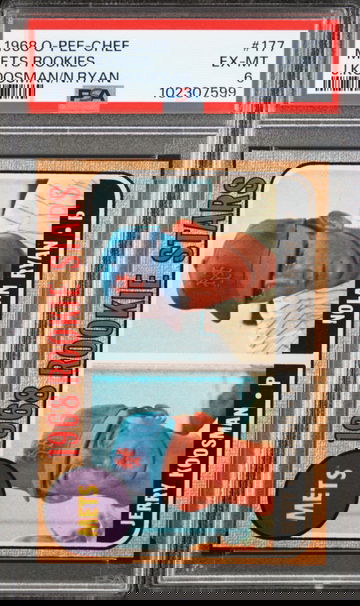 1968 METS ROOKIES O-PEE-CHEE JERRY KOOSMAN / NOLAN RYAN