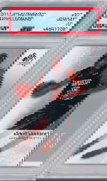 Kawhi Leonard 2011 SP Authentic