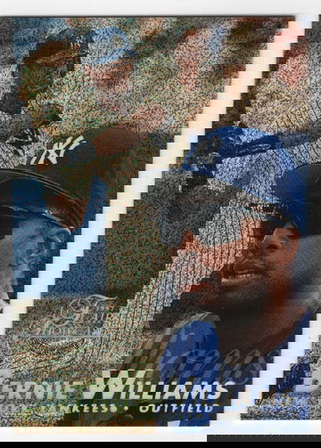 1997 FLAIR SHOWCASE ROW 0 BERNIE WILLIAMS # 51