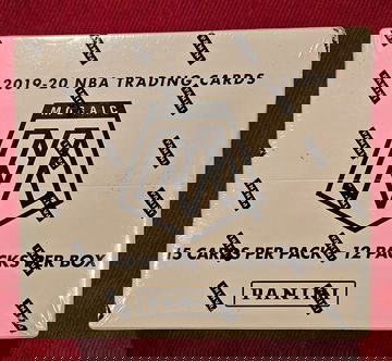 2019-20 Mosaic NBA Basketball Sealed Cello Box