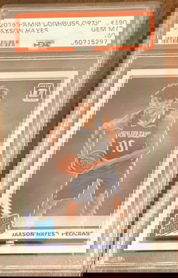 2019 Optic Jaxson Hayes Rookie PSA 10