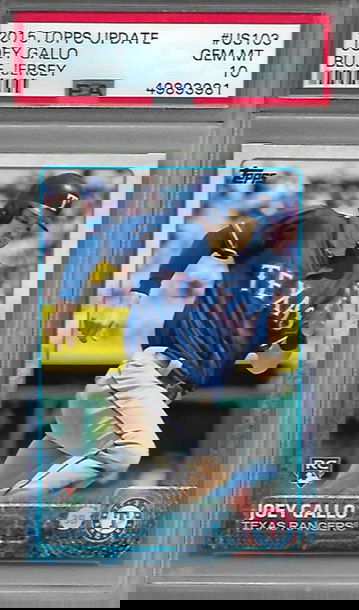 2015 Topps Update Joey Gallo PSA 10