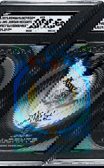 2022 Bowman #PA-JMC Jordan McCants Inception /99 SGC 9.5