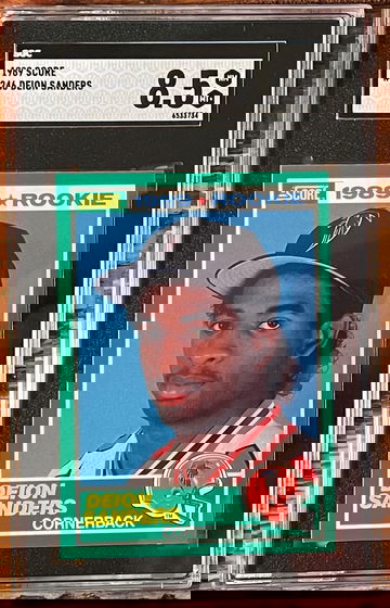 1989 Score Deion Sanders #246