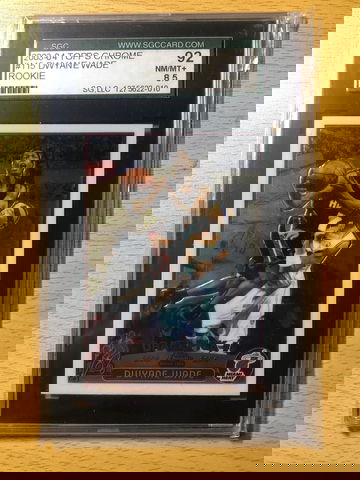 Topps chrome Dwyane Wade RC