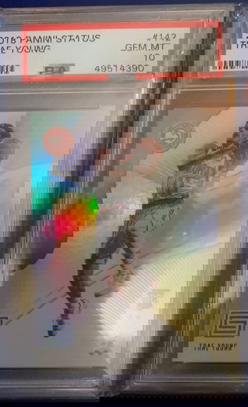 2018 Trae Young Status (low pop 287) rookie rc 