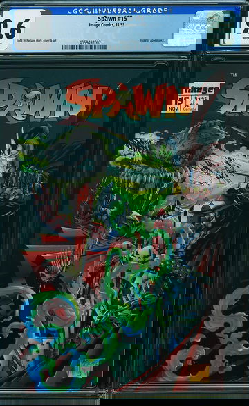 SPAWN #15, CGC 9.6 NM+