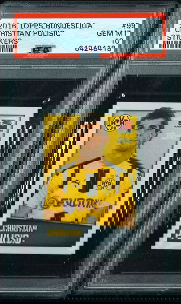 2016 Topps Bundesliga Christian Pulisic RC Sticker #99
