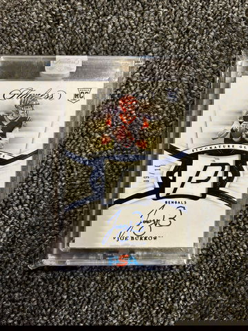 Joe Burrow Flawless Rookie /10 Jersey #