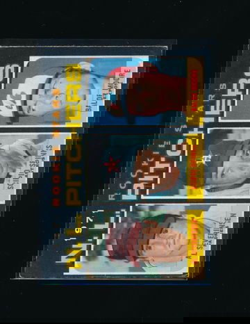 1971 OPC #747, NL Pitchers RC Spinks, Severinsen, Moore VG/VGEX HI # SP