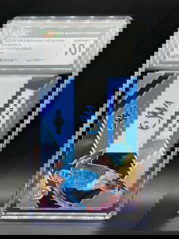 2023-24 DAKA Manchester City Holocene Erling Haaland Auto Limited CGC 10