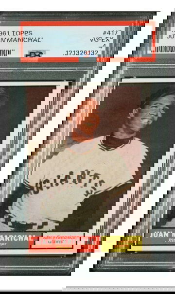 1961 Topps - Juan Marichal PSA 4 