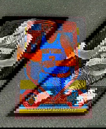 2013 Carmelo Anthony Panini Innovation Stained Glass Acetate Black Gold #5 SP