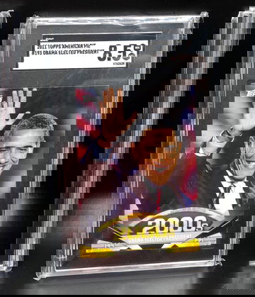 2011 Barrack Obama Topps American Pie series 1 SGC 8.5 rare 