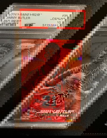 2014 Prizm Red Prizm Jimmy Butler /49 PSA 10 Gem Mint pop 2