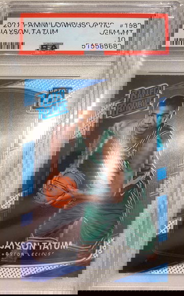 2017 Panini Optic Jayson Tatum #198 PSA 10