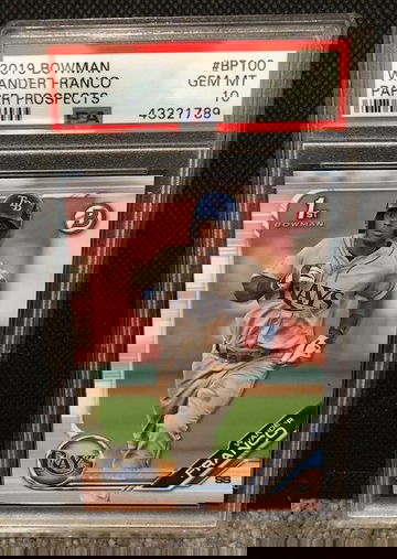 2019 Bowman Paper Wander Franco #BP100 (PSA Gem Mint 10)