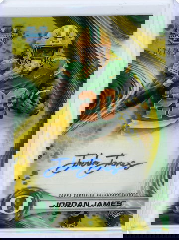 2024 Bowman Best Jordan James #BOA-JJ Auto /75