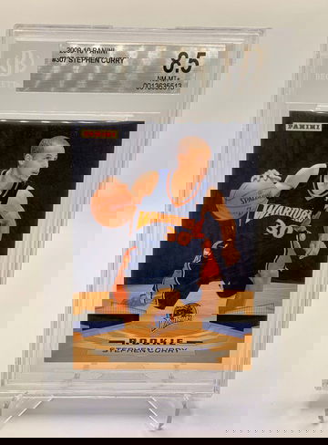 2009-10 Panini Stephen Curry #307 Rookie BGS 8.5