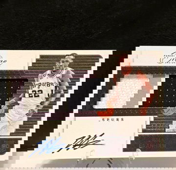 2022-23 Panini One and One  Malaki Branham  Pink FOTL  RPA /15  RC Auto Patch  Spurs