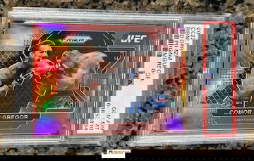 2022 Panini Prizm UFC Red Prizm #/299 Conor McGregor #39 RED SP