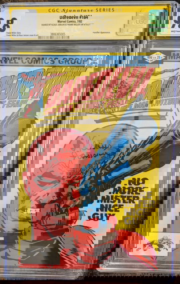 Daredevil #184 CGC 9.8 Signature Series