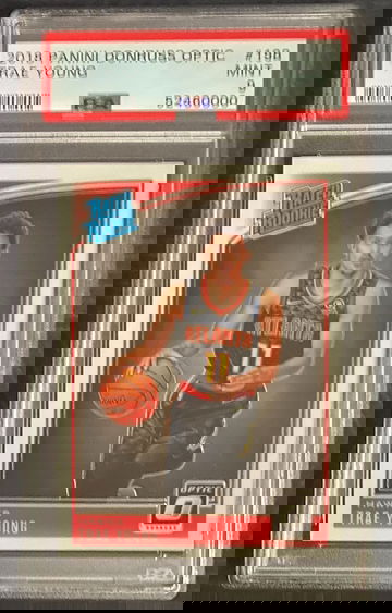 2018 Optic Trae Young Rated Rookie PSA 9