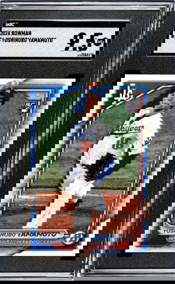 2024 Bowman #36 Yoshinobu Yamamoto SGC 9.5