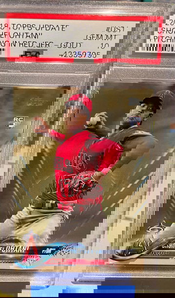 2018 Topps Update Shohei Ohtani Gold /2018