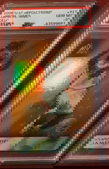 Lebron James Reflections Gold 