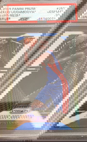 Sekou Doumbouya Prizm Silver PSA 10 Rookie