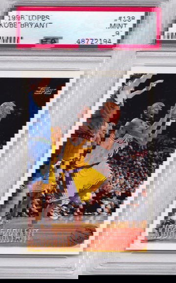 1996 Topps Kobe Bryant PSA 9